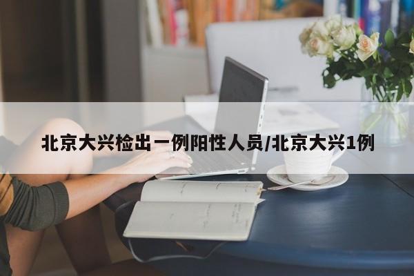 北京大兴检出一例阳性人员/北京大兴1例